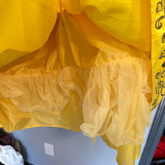 Disney Princess Snow White Dress Costume Size M 7-8 Halloween Cosplay hoop skirt - Picture 12 of 13